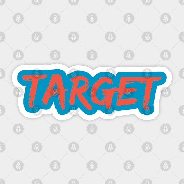 Target Sticker by Abeer Ahmad